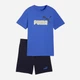 Подростковый летний комплект (футболка + шорты) Puma Essentials 2 Color No.1 Logo 68629850 170-176 см Royal Sapphire (4069161982682) - изображение 7