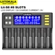 Универсальное ЗУ Liitokala Lii-S8, 10 каналов, Ni-Mh/Li-ion/LiFePo4, 220V/12V, LED+LCD - изображение 3