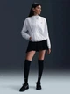 Толстовка на молнии с капюшоном женская Nike Sportswear Essential Uv FV6298-100 XL White/Black (197595391801) - изображение 3