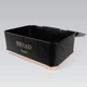 Хлібниця Bread Maestro (345х250х165) Чорна MR-1677-CU-BL - изображение 6