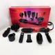 Фен-щетка стайлер VGR 8 в 1 V-488. Цвет: красный - изображение 13