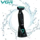 Акумуляторна електробритва для стрижки VGR V-601 від USB бритва електрична з професійною насадками - зображення 4