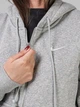 Толстовка на молнии на флисе с капюшоном женская Nike W Nsw Phnx Flc Std Fz Hdy HJ0995-051 XL Серая (0198481258116) - изображение 4