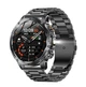 Смарт-годинник UWatch Smart Power Ultra Steel 2 ремінця Чорний (2702752675) - зображення 1