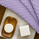 Рушник вафельний Cosas Lavander Greek Waffle 65x120 см (4822052433089) - зображення 2
