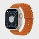 Розумний годинник IWO Ultra series 8 Silver + Orange Ocean (IW000US8SOO) - зображення 2