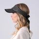 Козырек от солнца женский LuckyLOOK Амира One Size Черный 444-430 - изображение 4
