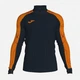 Чоловіча спортивна кофта Joma Elite IX Чорний/Помаранчевий XL (102756.108) - зображення 1