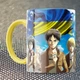 Чашка Fan Girl Атака на Титанов Attack on Titan UA (15435) 330 мл Желтый - изображение 1