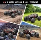 Быстрая машинка вездеход OPT-TOP с радиоуправлением Off Road RC Racing Car 26+ км (2020726766) - изображение 6
