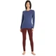 Термокофта Icebreaker 200 Oasis LS Crewe Wmn Blue S (1052-104 375 660 S) - изображение 5