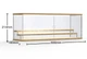 Бокс-вітрина Woody 60x18x21.4 см Прозоро-бежевий (B600180L) - зображення 2