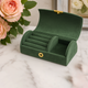 Шкатулка для украшений No Brand 10x5 см Оливковый (SKTSUM-BLK-1312) - изображение 2