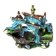 Декорація для акваріума Aqua Nova піратський корабель, що затонув, 22x9x23 см Різнобарвний (AN3013) - зображення 4