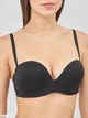 Бюстгальтер с Push-up бесшовный brabrabra 025С 80D Черный (6907207938577) - изображение 3