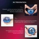 Тренажер для кистей рук Gyro Ball гироскопический эспандер PowerBall с подсветкой - изображение 3