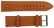 Ремешок для часов кожаный Mykhail Ikhtyar ширина 24 мм Рыжий (S24-408S orange) - изображение 1