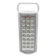 Ручной переносной фонарь на аккумуляторе USB фонарь Fujita DL-2606 24 LED с павербанком белый (1756375640) - изображение 1