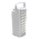 Ручной переносной фонарь на аккумуляторе USB фонарь Fujita DL-2606 24 LED с павербанком белый (1756375640) - изображение 4