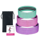 Тренировочные резинки OPT-TOP для спорта U-Powex Hip Resistance Band набор 3 шт + чехол в комплекте (1832360884) - изображение 2