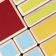 Деревянный пазл-сортер Guidecraft Manipulatives Части квадрата (G6748) - изображение 4