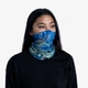 Мультиповязка Buff CoolNet UV+ Realtree wav3 Blue/Yellow (1033-BU 124988.555.10.00) - изображение 5