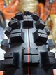 Задняя мото резина Аналог Mitas 754 от бренда G-Lion (120/100/18) красная полоса - изображение 3