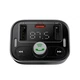 FM-модулятор Baseus T-Typed S-09 Series (Bluetooth / 2xUSB / MicroSD) Black - изображение 4