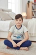 Детская пижама для мальчика Baykar р 7 122-128 см 7-8 лет арт 9617-223 Серый - изображение 2