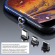 Магнітний кабель для зарядки телефона магнітна зарядка для iPhone 3в1 Magnetic MicroUSB Type C Lightning 0,5м - зображення 3