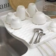 Сушарка для посуду MBM HOME DR-01 WHITE біла - зображення 4