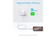 Сетевое зарядное устройство PAVLYSH Power Adapter 18W USB-C Блок питания для айфон Type-C Адаптер для зарядки Samsung/iPhone/iPad White (PZ-37) - изображение 5