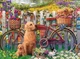 Пазл Ravensburger Cute Dogs in the Garden 500 елементів (4005555002093) - зображення 2