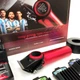 Профессиональная машинка для стрижки волос VGR V-001 RED с дисплеем 9000 об и 10 насадками (1,5-24 мм) - изображение 1