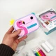Дитячий фотоапарат миттєвого друку YT008 PINK FLAMINGO з підтримкою microSD - зображення 3