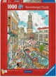 Puzzle Ravensburger Fleroux Utrecht 1000 elementów (4005555002499) - obraz 1