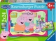 Пазл Ravensburger Peppa Pig 2 x 24 елементи (4005555041849) - зображення 1