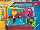 Puzzle Ravensburger Iron Man and his Amazing Friends 3 x 49 elementy (4005555041924) - obraz 1