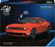 Puzzle Ravensburger Iconics Dodge Challenger 3D 167 elementów (4005555080367) - obraz 1