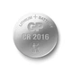 Батарейка-таблетка GP СR2016 3V Lithium 1 шт - изображение 1