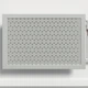 Решетка на батарею декоративная SMARTWOOD R2082 300 мм Серый Бетон (R20821109) - изображение 1