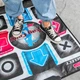 Танцевальный музыкальный USB коврик Extreme Dance Pad Platinum подключение через USB на PC TV, музыкальный коврик - изображение 1