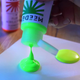 Набір рідких акрилових фарб Fluid Fluorescent 6×60мл MEEDEN - зображення 3