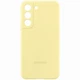 Чохол Silicone Cover для Samsung Galaxy S22 (S901) (EF-PS901TYEGRU) Butter Yellow - изображение 4