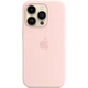 Чохол Silicone Case with MagSafe для Apple iPhone 14 Pro Max (MPTT3) Chalk Pink - изображение 2