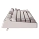 Игровая клавиатура Meetion Tri-Mode RGB Backlit Mechanical Keyboard MK14, BT5.0, 2.4G, Wired, 4000mAh, 20h, white - изображение 7