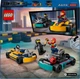Конструктор LEGO City Картинг и гонщики 99 шт для детей 5+ (60400) - изображение 2