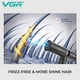 Фен профессиональный VGR V-401 RED, 40 уровней обдува 70000 - 110000 RPM, 40 уровней температуры 60°C - 100°C, 3 насадки - изображение 7
