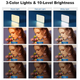 Портативный источник света MJ-40 RGB для телефона/монитора/камеры 3000–6500K (021850) - изображение 10