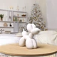 Статуэтка MBM HOME "Собака из шарика" DH-ST-06 WHITE Белая - изображение 1